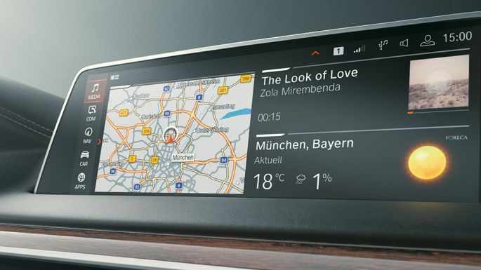 BMW 7 Serisi Sedan: Microsoft Office 365 BMW 7 Serisi Sedan: Kontrol Ekranında Microsoft Office 365
