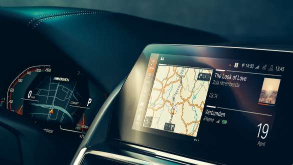 BMW İşletim Sistemi 7.0. BMW 8 Serisi Coupé, kokpit, BMW İşletim Sistemi 7.0.