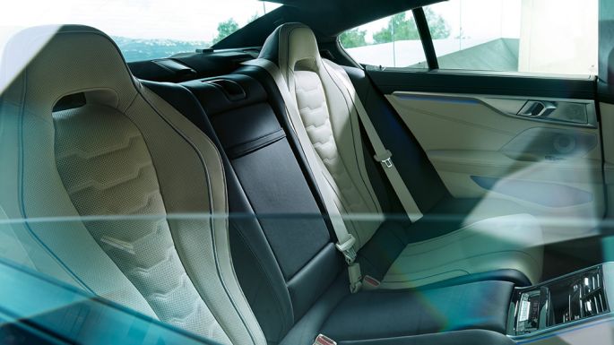 İç arka tasarım BMW 8 Serisi Gran Coupé, iç arka tasarım