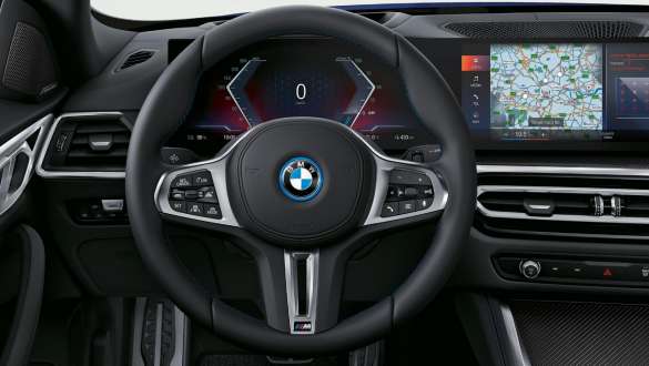 M deri direksiyon, BMW i4 M50 G26 M deri direksiyon, BMW i4 M50 G26, iç tasarım, kokpit