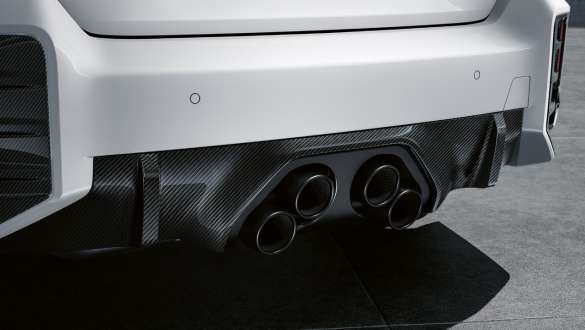 Yeni BMW M2 G87 M Performance egzoz çıkışı modülü, titanyum M Performance egzoz çıkışı modülü, titanyum, Yeni BMW M2 G87