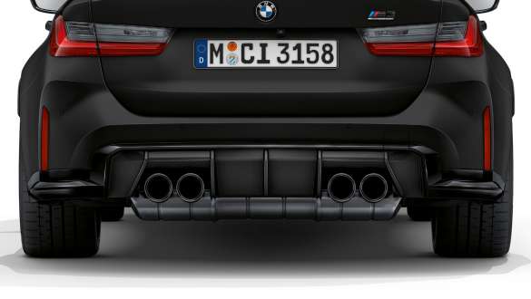BMW M3 Competition Touring G81, arkadan görünüm BMW M3 Competition Touring G81, arkadan görünüm, arka tampon