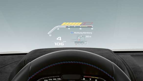 BMW 8 Serisi Cabrio M Otomobilleri F91 LCI BMW Head-Up Display -BMW 8 Serisi Cabrio M Otomobilleri F91 LCI BMW Head-Up Display