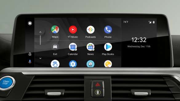 Akıllı Telefon Entegrasyonu BMW iX3 G08 Akıllı telefon entegrasyonu BMW iX3 G08 Kontrol Ekranı iç tasarım