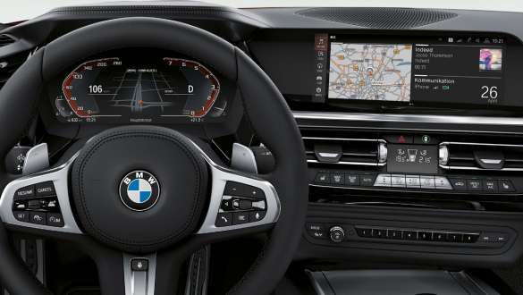BMW Z4 Roadster BMW Live Kokpit BMW Z4 Roadster ve BMW Live Kokpit