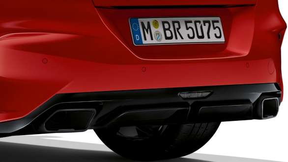 BMW Z4 Roadster egzoz çıkışı kaplamaları BMW Z4 Roadster serbest biçimli egzoz çıkışı