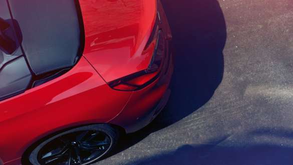 BMW Z4 Roadster M Spor diferansiyel BMW Z4 Roadster arka tasarımı, üstten görünüm