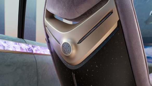 Kolay demonte işlemi, BMW i Vision Circular BMW i Vision Circular, vizyon otomobil, iç tasarım, kolayca demonte edilebilen bileşenler