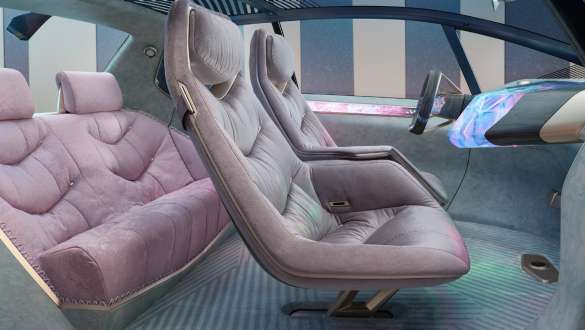 Öncü malzemelerin estetiği, BMW i Vision Circular BMW i Vision Circular, vizyon otomobil, iç tasarım, öncü malzemelerin estetiği