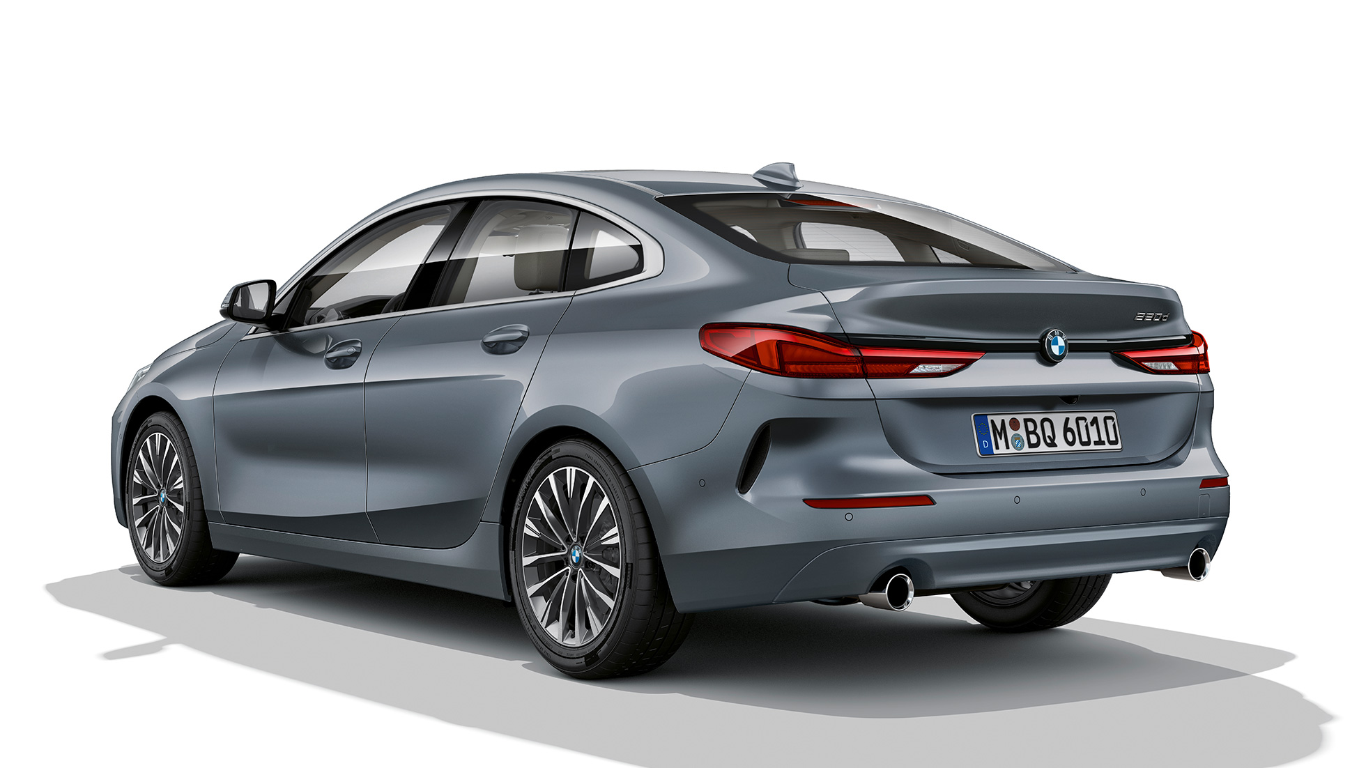 17 inç hafif alaşım jantlar BMW 2 Serisi Gran Coupé Luxury Line 17inç hafif alaşım jantlar BMW 2 Serisi Gran Coupé Luxury Line F44 yandan görünüm