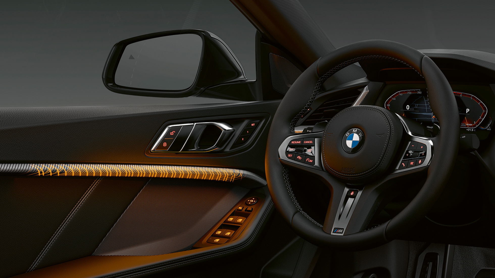Işıklı iç tasarım kaplamalar BMW 2 Serisi Gran Coupé Işıklı iç kaplamalar BMW 2 Serisi Gran Coupé F44 İç tasarım
