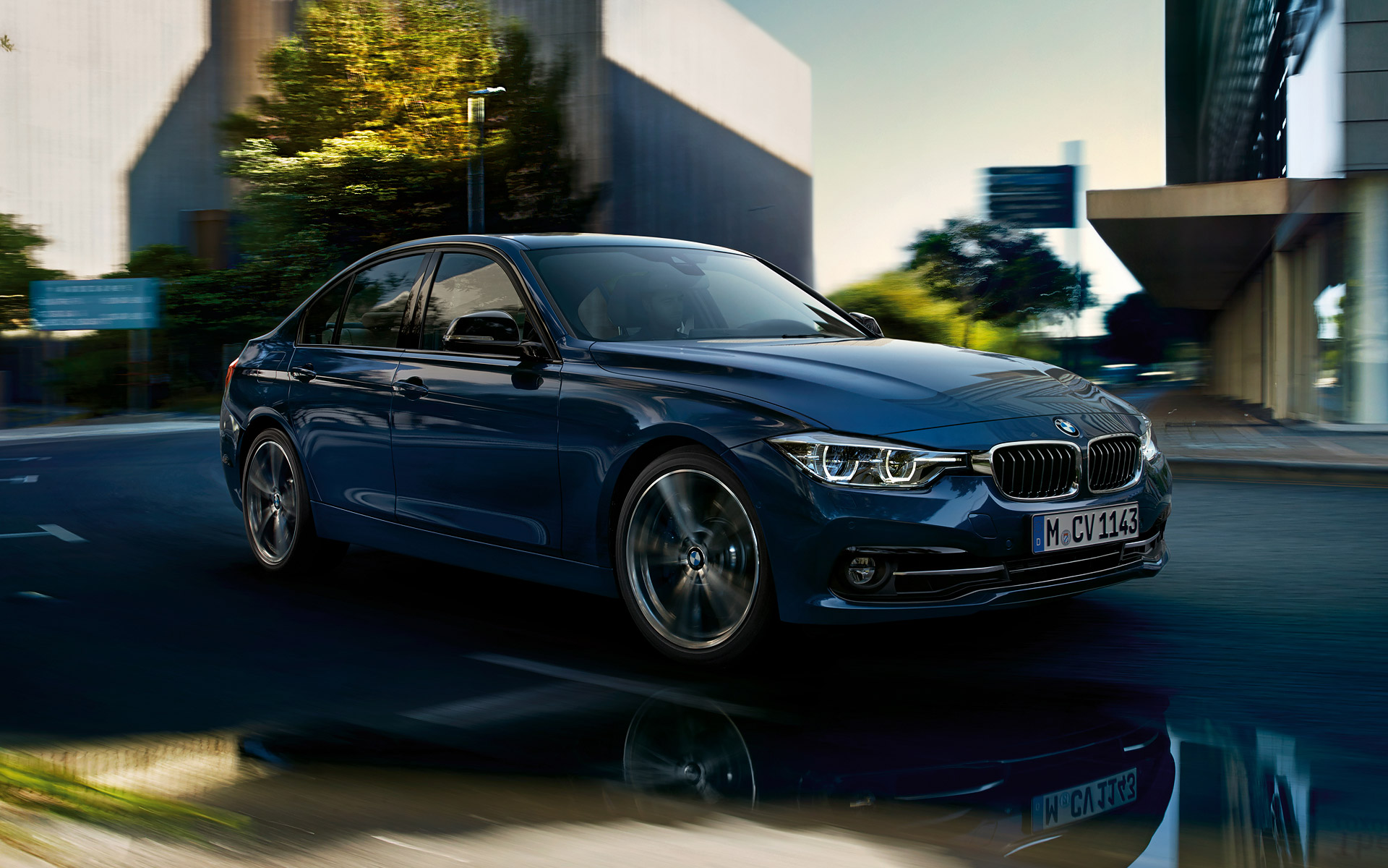 Tanzanite Mavisi BMW 3 Serisi Sedan Duvar Kağıdı Wallpaper 6 Tanzanite Mavisi BMW 3 Serisi Sedan Duvar Kağıdı Wallpaper 6