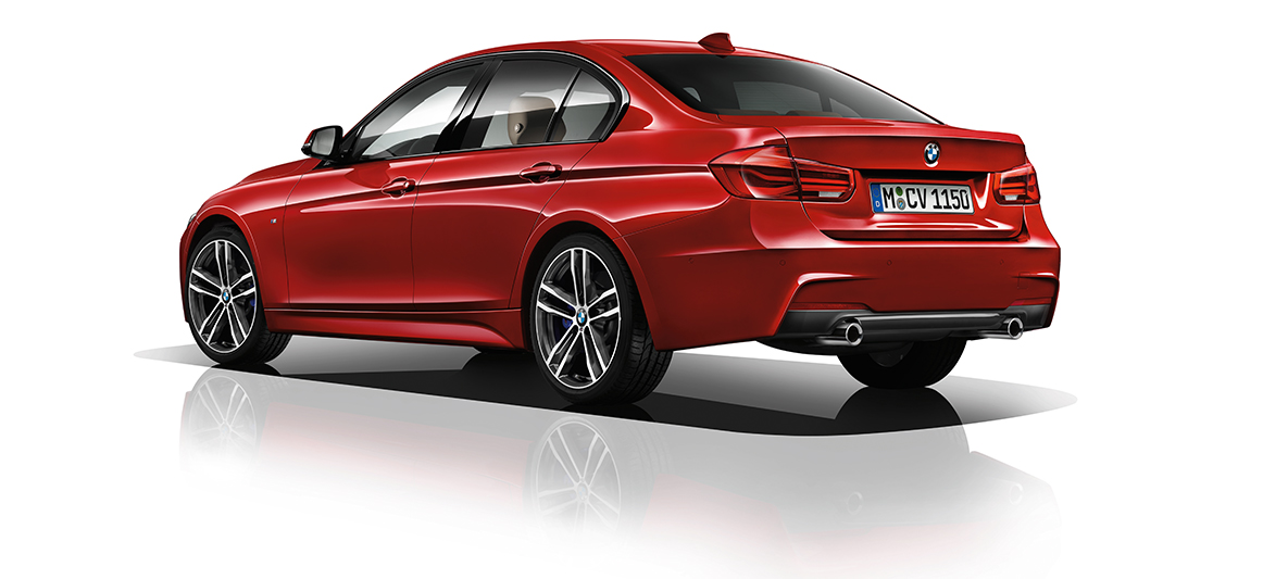 BMW 3 Serisi Sedan M Sport Paket Arka Dış Tasarım | BMW Türkiye BMW 3 Serisi Sedan M Sport Paket Dış Tasarım arka görünüm
