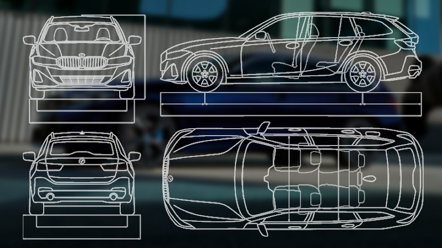 BMW 3 Serisi Touring LCI G21, teknik veri tablosu BMW 3 Serisi Touring LCI G21, teknik veri tablosu