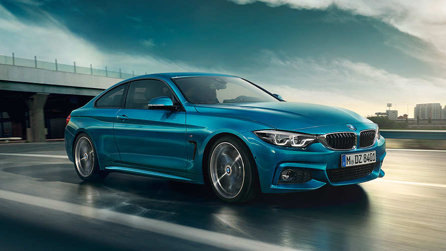 BMW 4 Serisi Coupé 418i Dış Tasarım Metalik Mavi/Snapper Rocks BMW 4 Serisi Coupé 418i Metalik Mavi/Snapper Rocks renginde