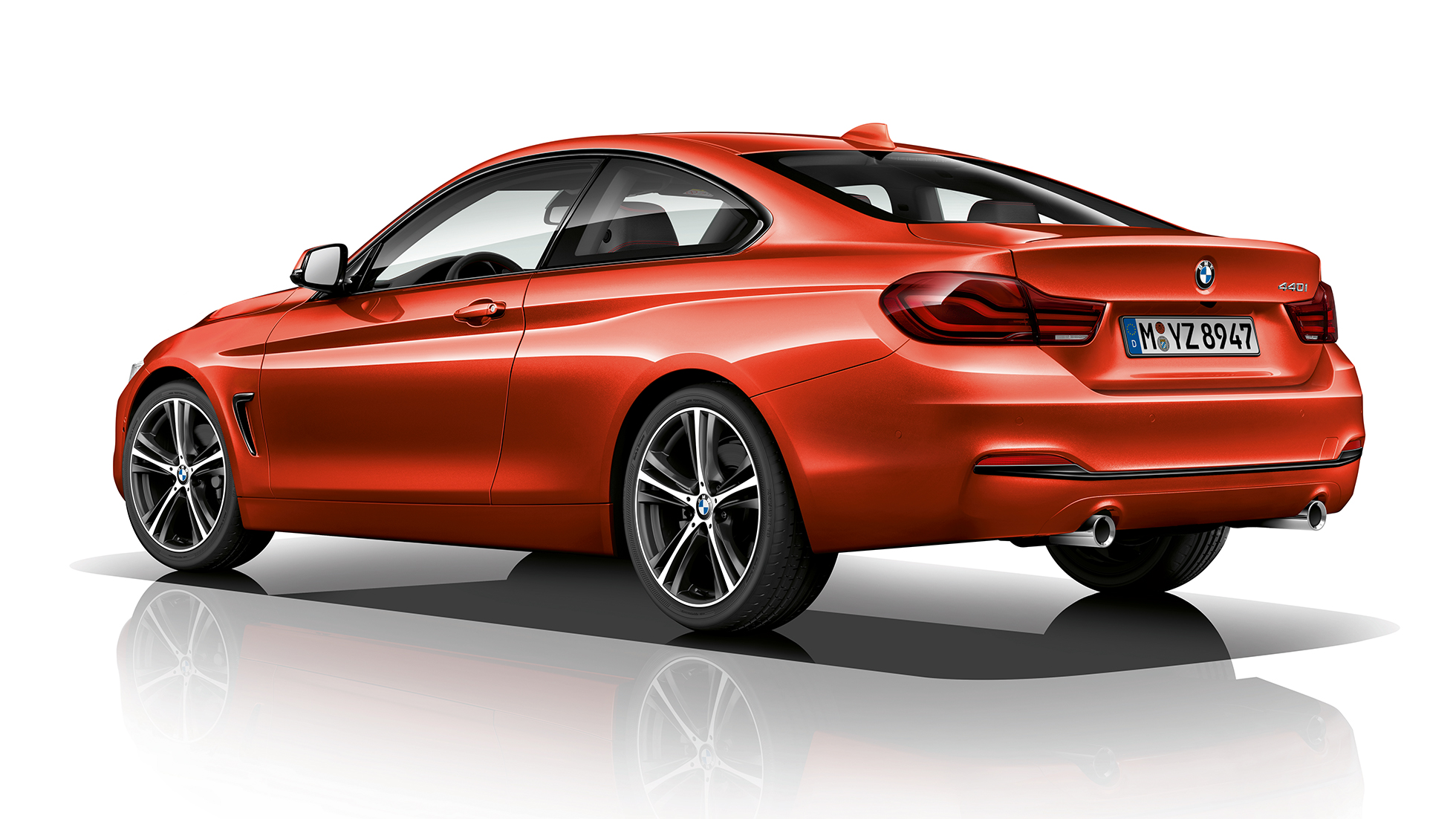 BMW 4 Serisi Coupé, Sport Line arka görünüm BMW 4 Serisi Coupé, Sport Line arka görünüm