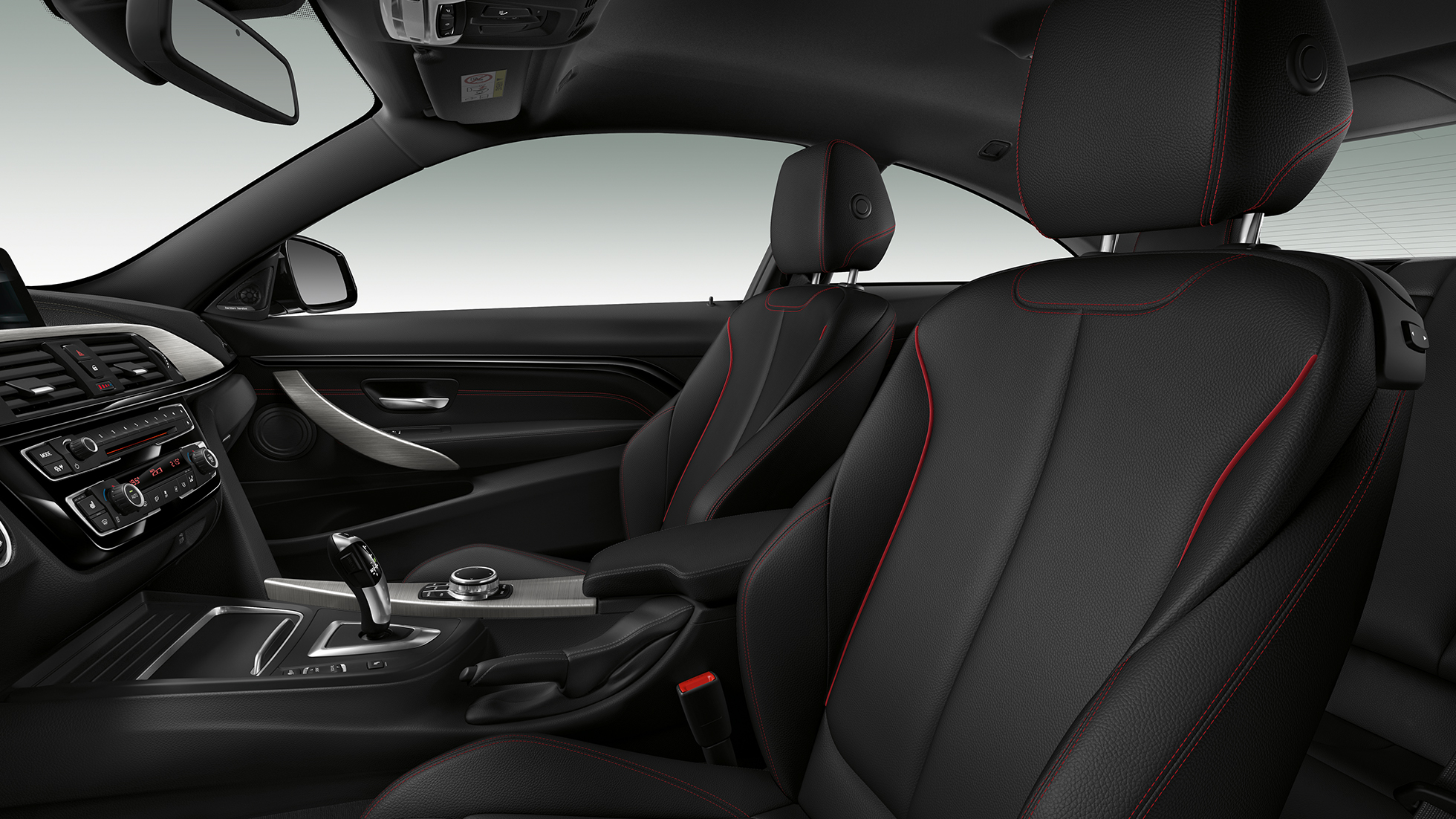 BMW 4 Serisi Coupé, Sport Line iç tasarım BMW 4 Serisi Coupé, Sport Line iç tasarım