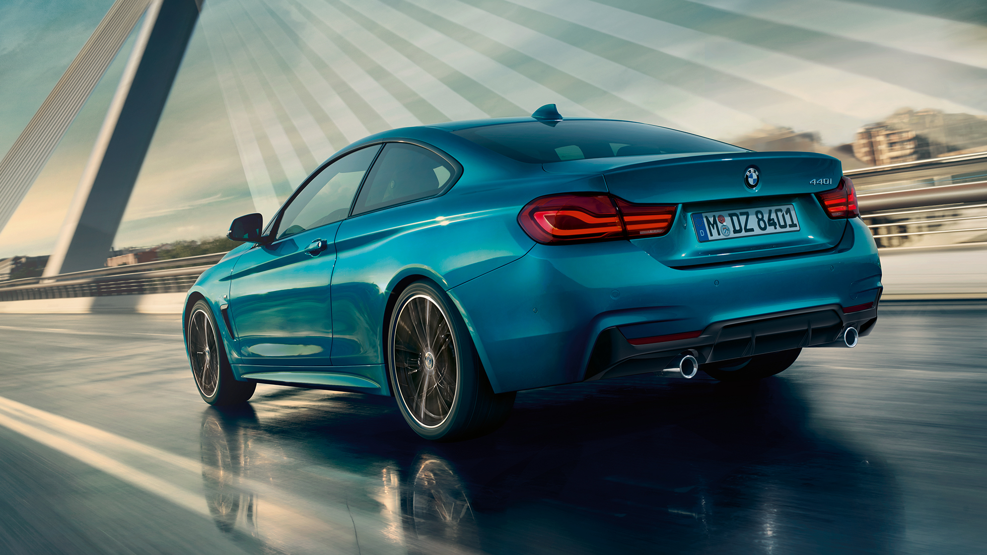 BMW 4 Serisi Coupé, arka görünüm BMW 4 Serisi Coupé, arka görünüm