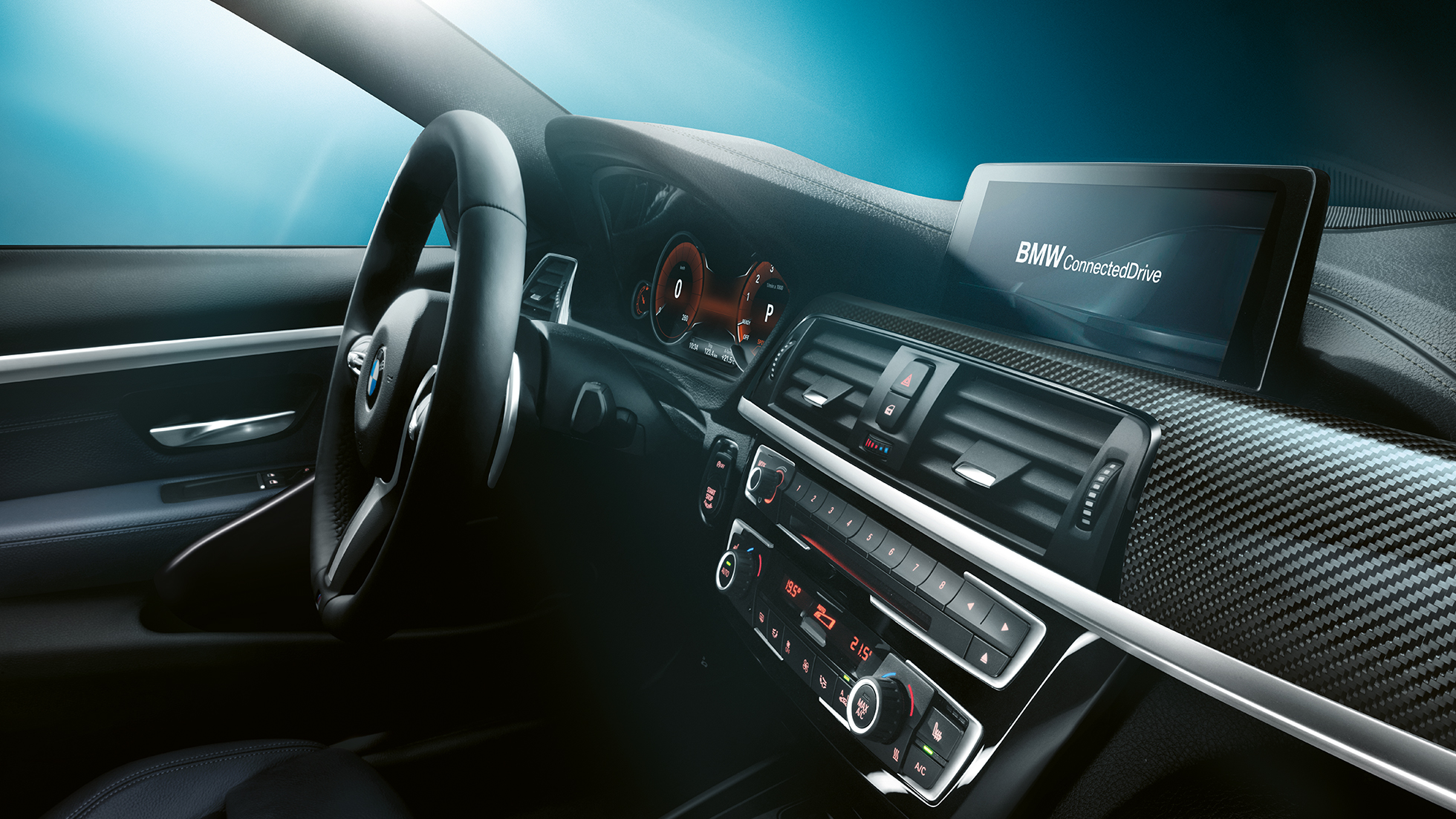 BMW 4 Serisi Coupé, kokpit görünümü BMW 4 Serisi Coupé, kokpit görünümü