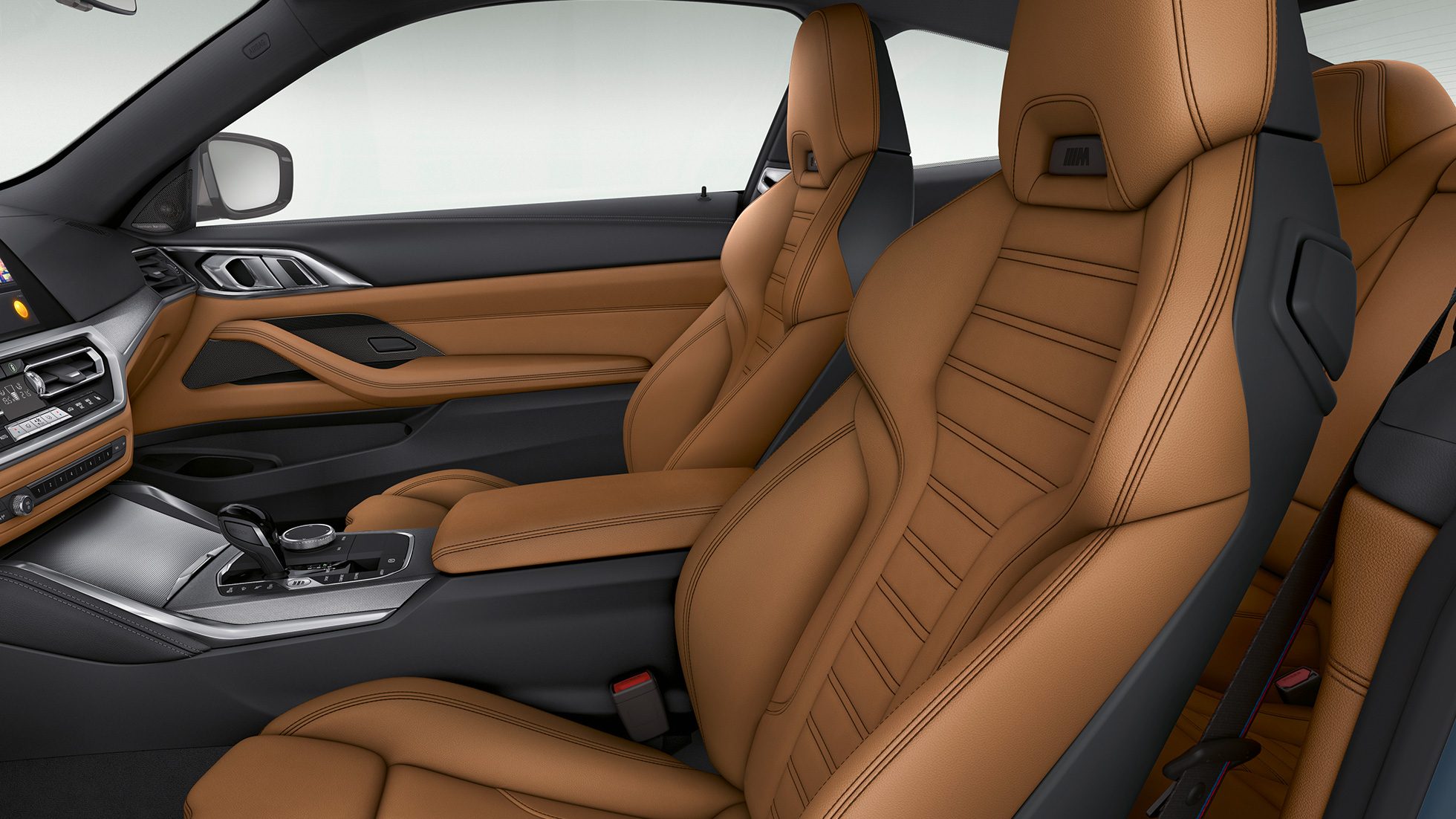 Kumanda düğmeleri BMW 4 Serisi Coupé G22 BMW 4 Serisi Coupé G22 iç tasarım, kumanda düğmeleri