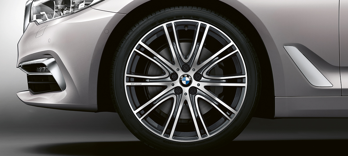 BMW Individual jant BMW 5 Serisi Sedan BMW Individual BMW 5 Serisi Sedan G30 Metalik Gri/Rhodonite jant