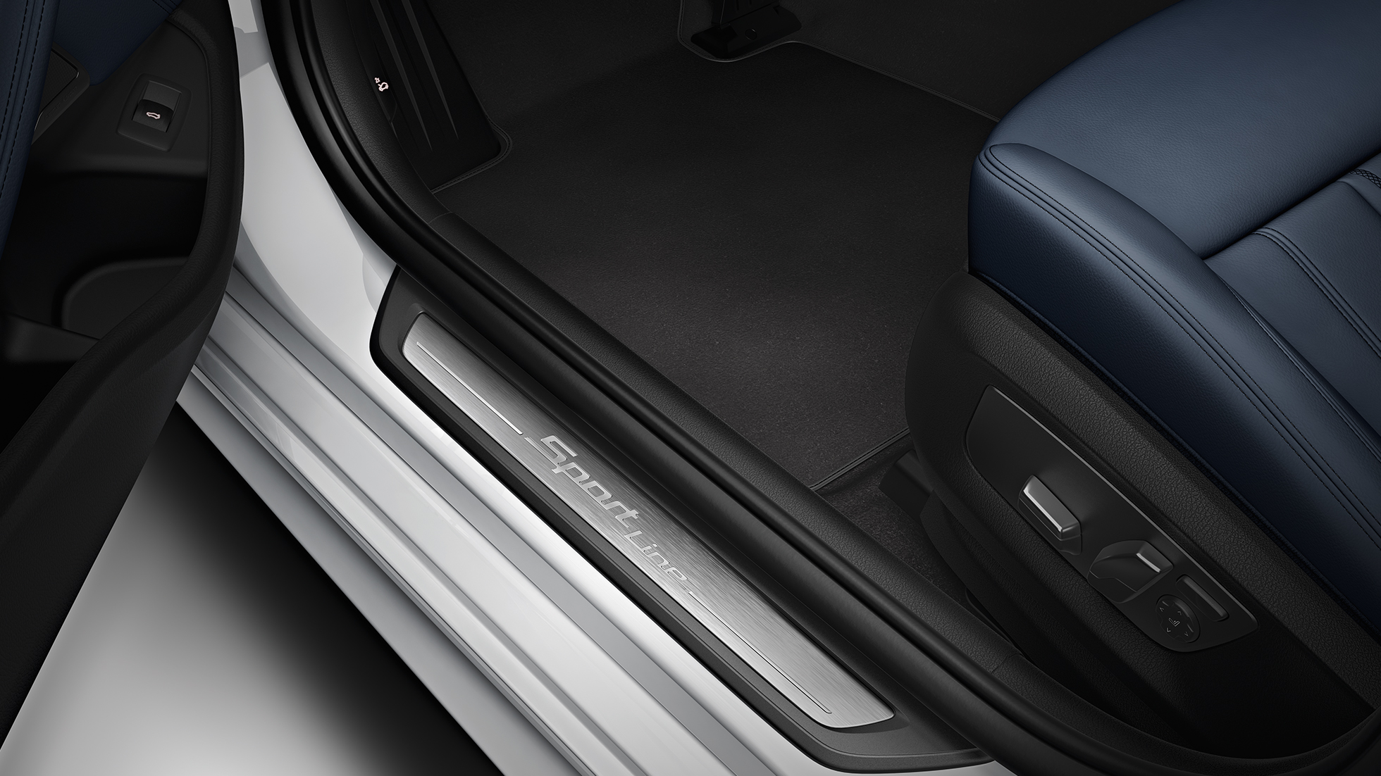 Sport Line iç tasarım BMW 5 Serisi Sedan Sport Line BMW 5 Serisi Sedan 540i Sedan G30 Metalik Beyaz / Alpine iç tasarım