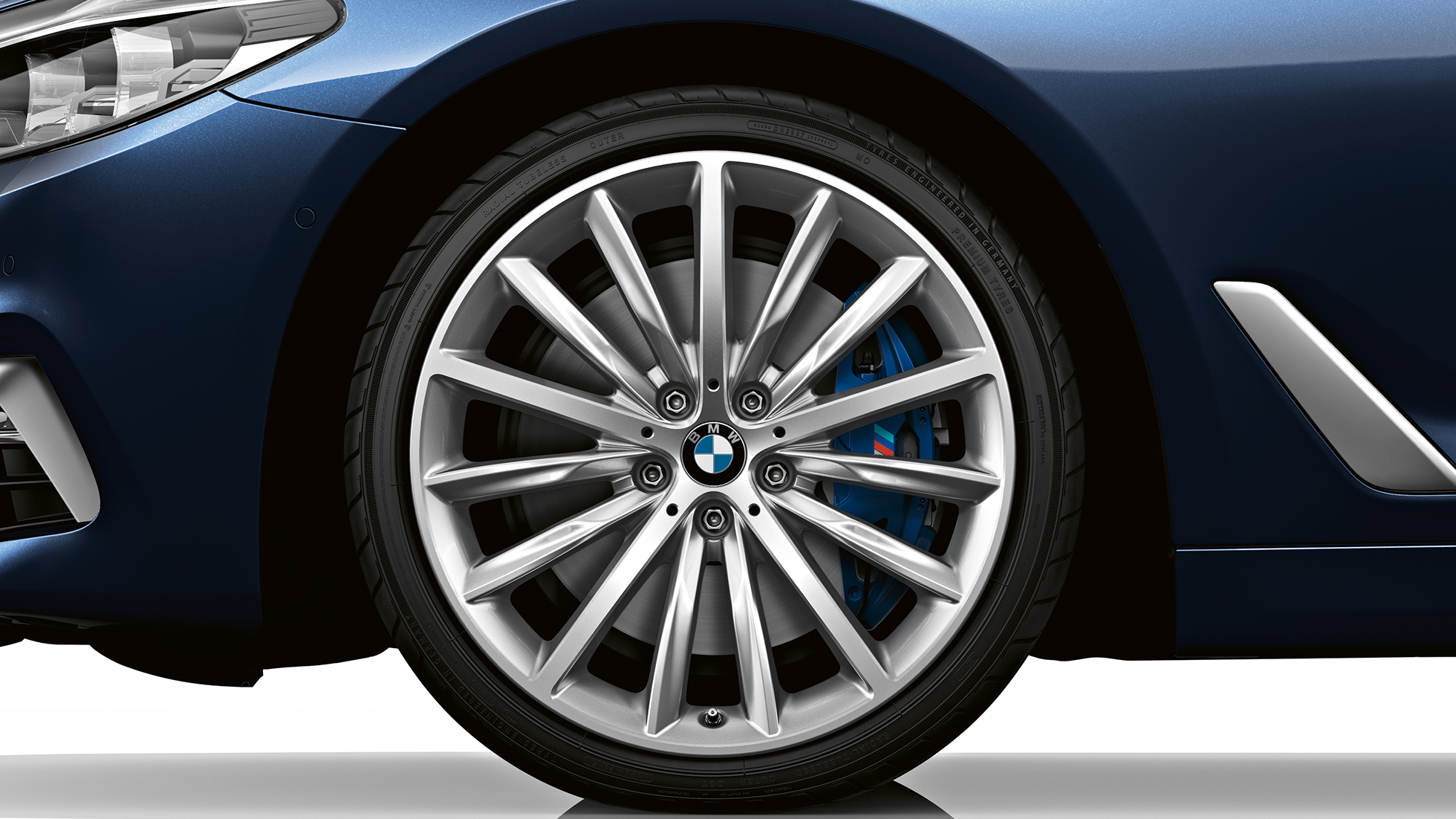 Luxury Line jantlar BMW 5 Serisi Sedan Luxury Line BMW 5 Serisi Sedan 540d Sedan G30 Metalik Mavi/Imperial jantlar