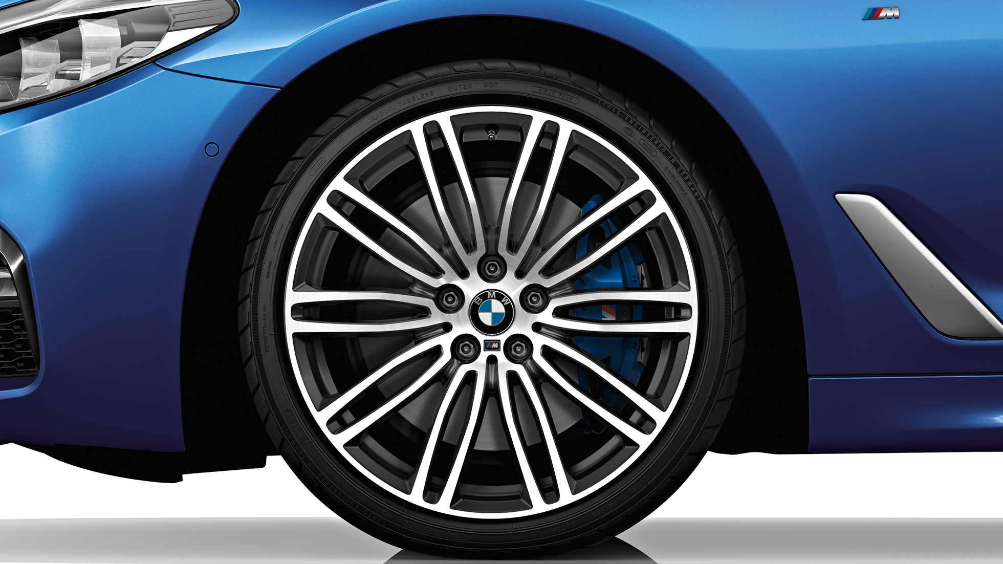 M Sport jantlar BMW 5 Serisi 540i Sedan M Sport, BMW 5 Serisi 540i Sedan G30 Metalik Mavi/Mediterranean jantlar