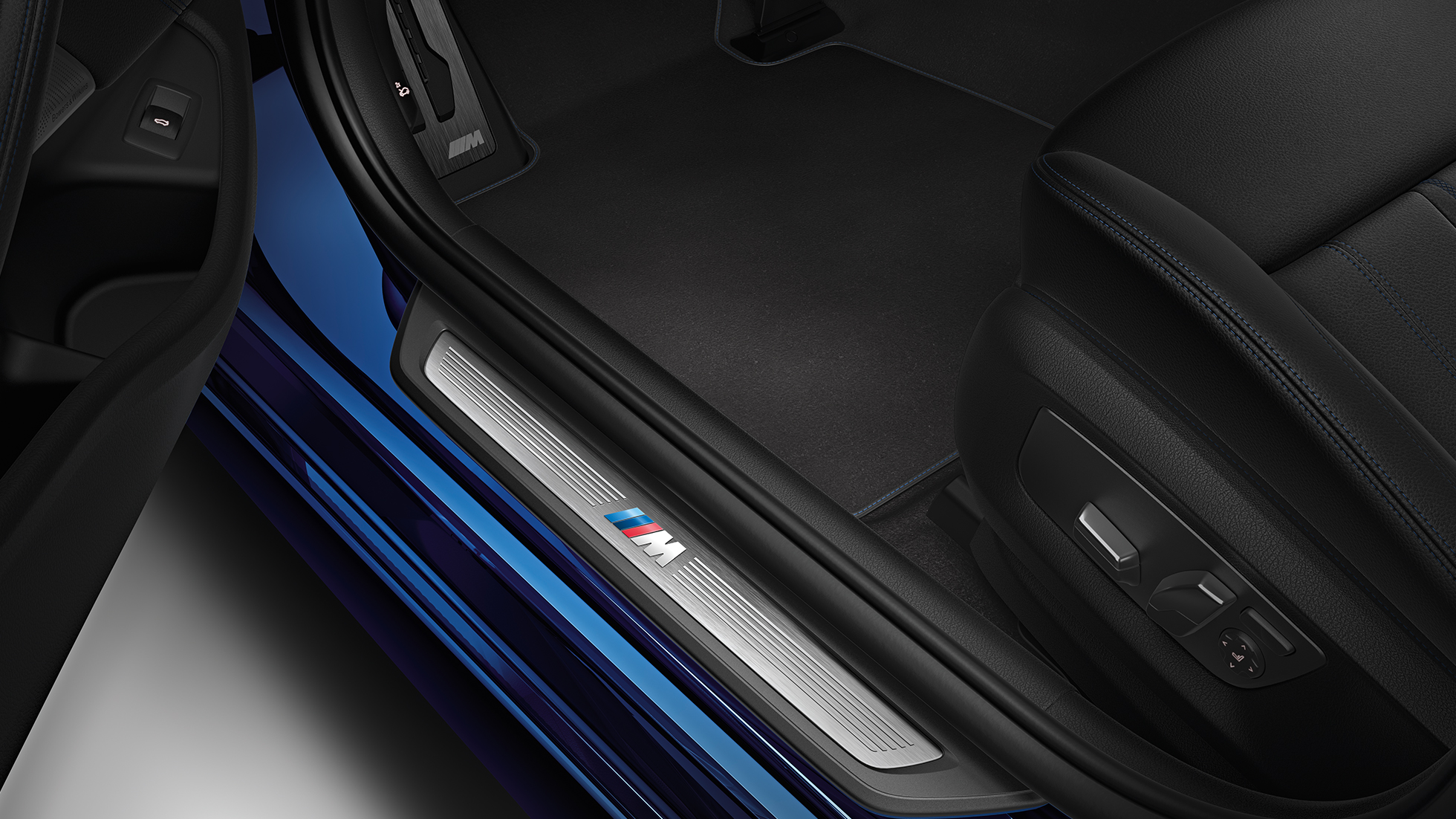 M Sport iç tasarım BMW 5 Serisi 540i Sedan M Sport, BMW 5 Serisi 540i Sedan G30 Metalik Mavi/Mediterranean iç tasarım