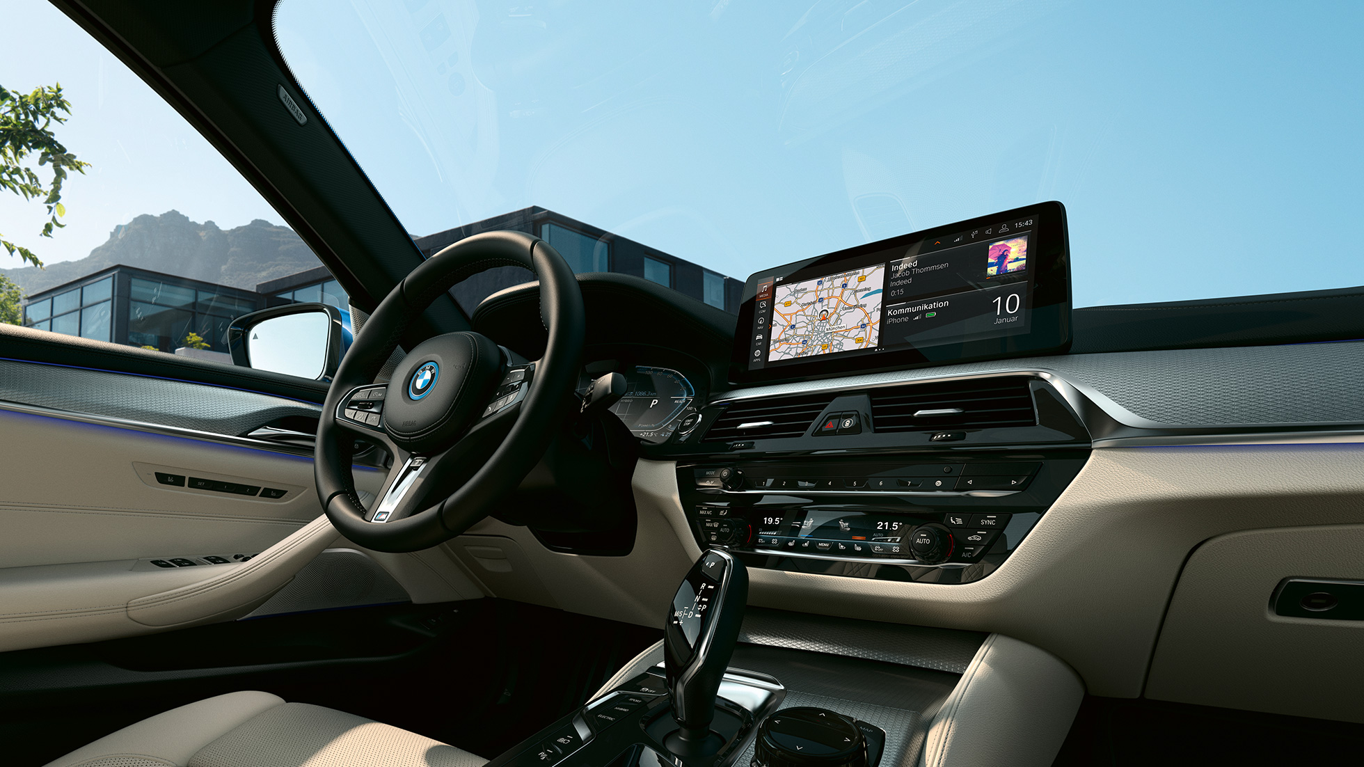 İç tasarım BMW 5 Serisi Sedan G30 BMW 5 Serisi Sedan G30 Facelift iç tasarım