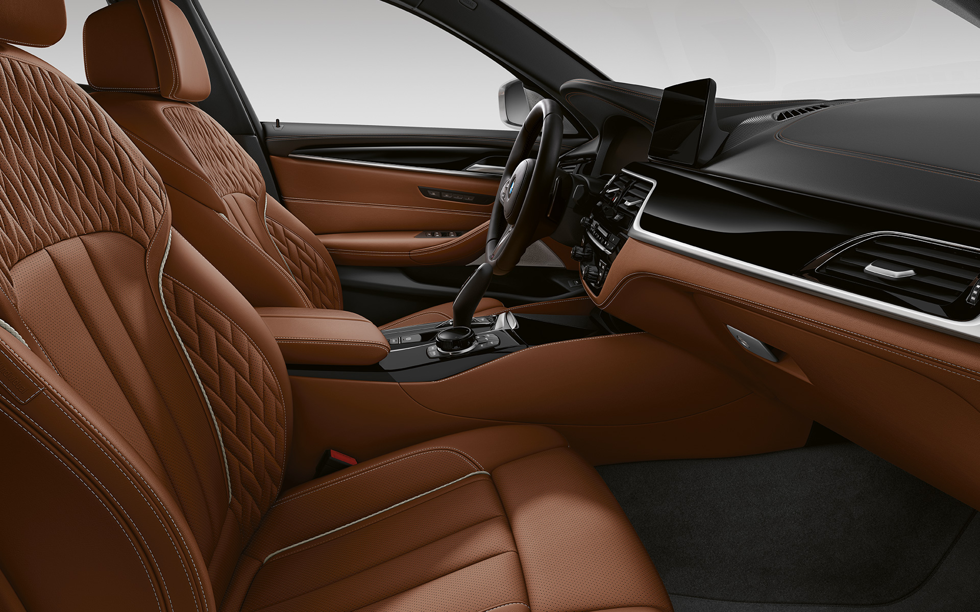 BMW 5 Serisi Touring G31 LCI, iç tasarım, BMW Individual "Merino" Tam Deri Döşeme – Tartufo BMW 5 Serisi Touring G31, iç tasarım, BMW Individual "Merino" Tam Deri Döşeme – Tartufo