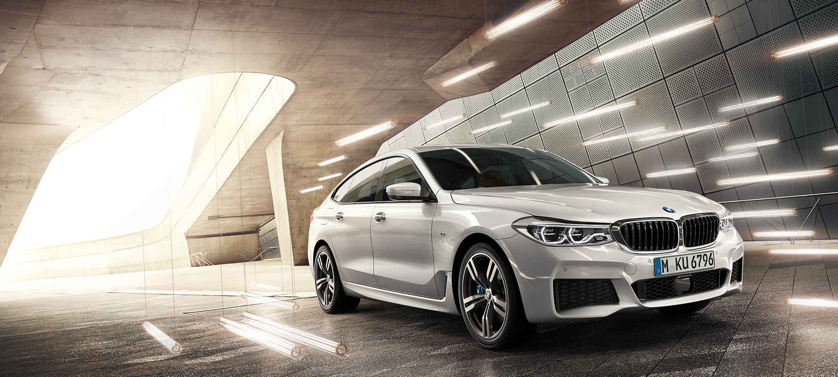 BMW 6 Serisi Gran Turismo G32, önden görünüm BMW 6 Serisi Gran Turismo G32 2017 Metalik Beyaz/Mineral, önden görünüm