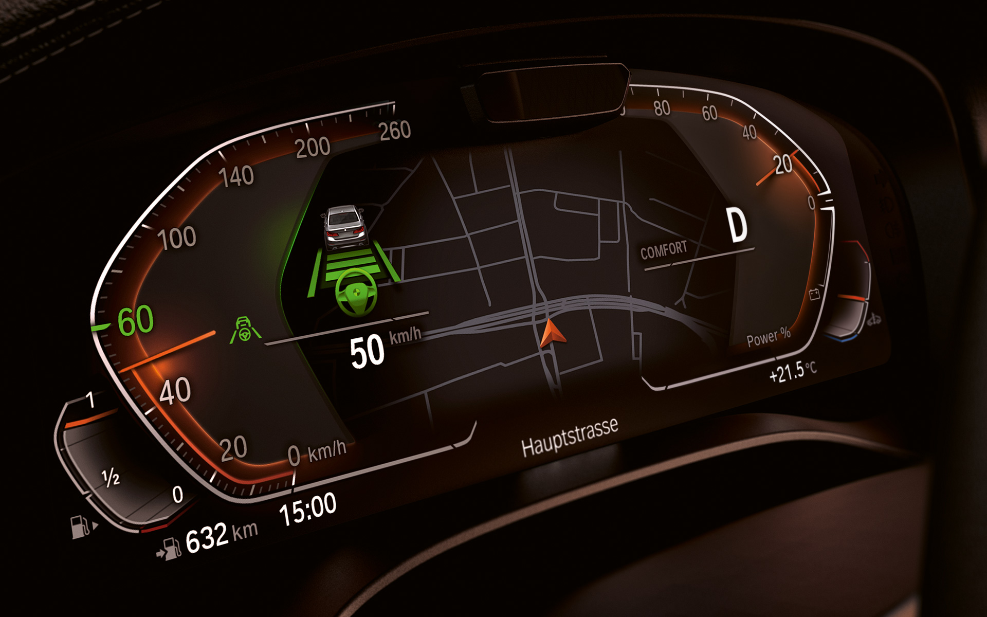 BMW Live Cockpit Professional, BMW 6 Serisi Gran Turismo G32 BMW Live Cockpit Professional, BMW 6 Serisi Gran Turismo G32, iç tasarım