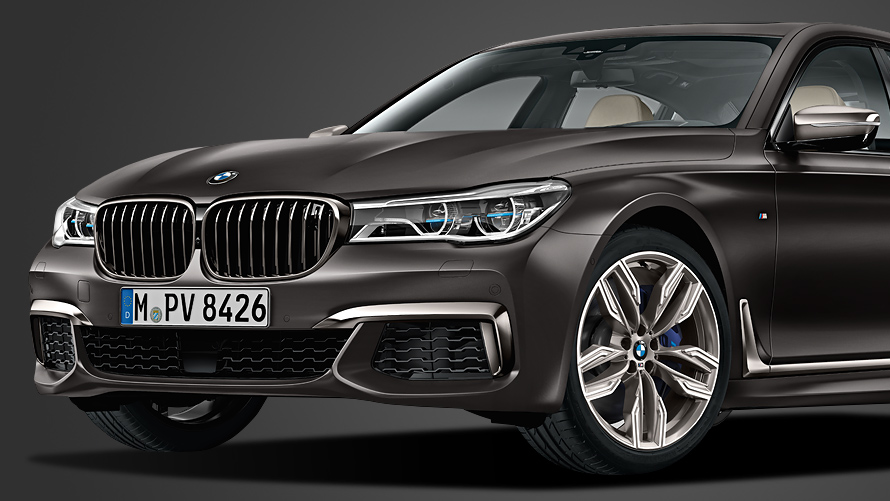 BMW 7 Serisi Tasarımı Önden Görünüm BMW 7 Serisi Tasarımı Önden Görünüm