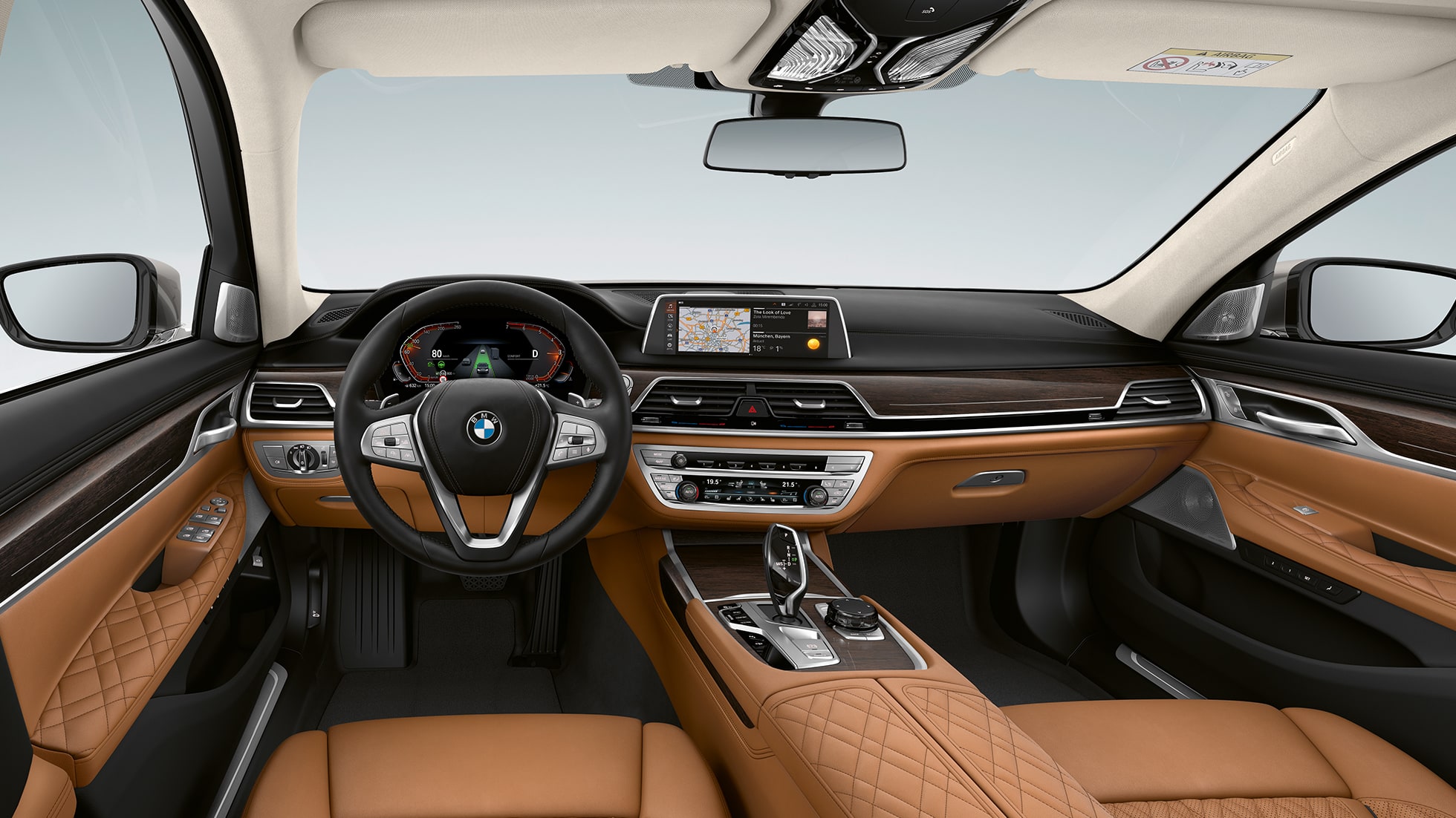 BMW 7 Serisi Sedan Pure Excellence, iç tasarım BMW 7 Serisi Sedan Pure Excellence