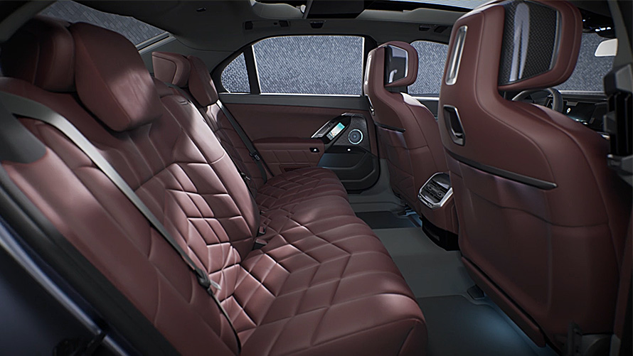 BMW 7 Serisi Sedan G70 ICE 740i M Sport donanımı BMW 7 Serisi Sedan G70 ICE 740i M Sport donanımı, Özel Lounge
