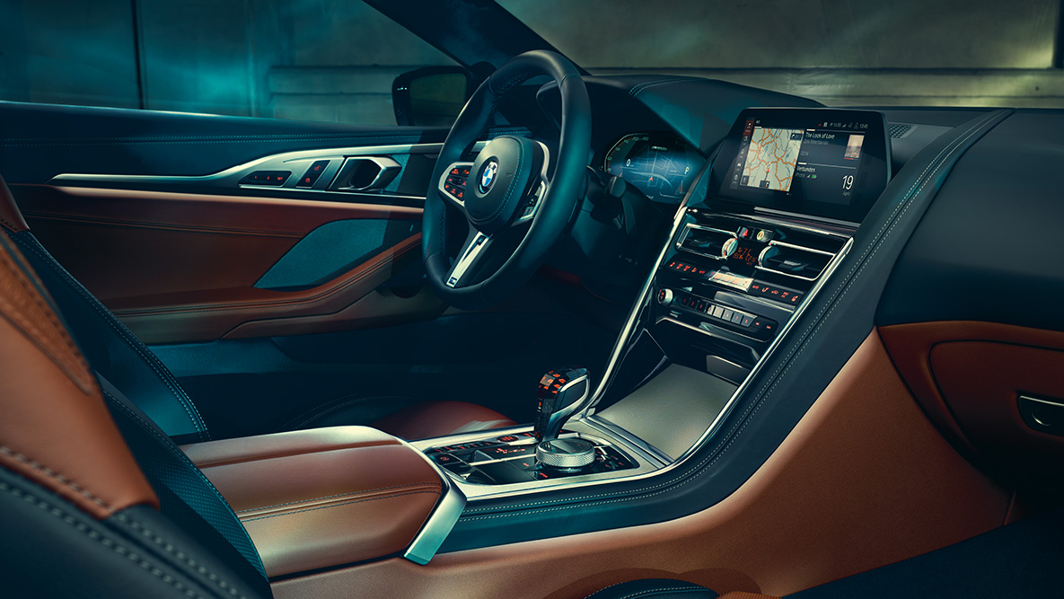 BMW 8 Serisi Coupé, iç tasarım. BMW 8 Serisi Coupé’nin iç tasarımı.