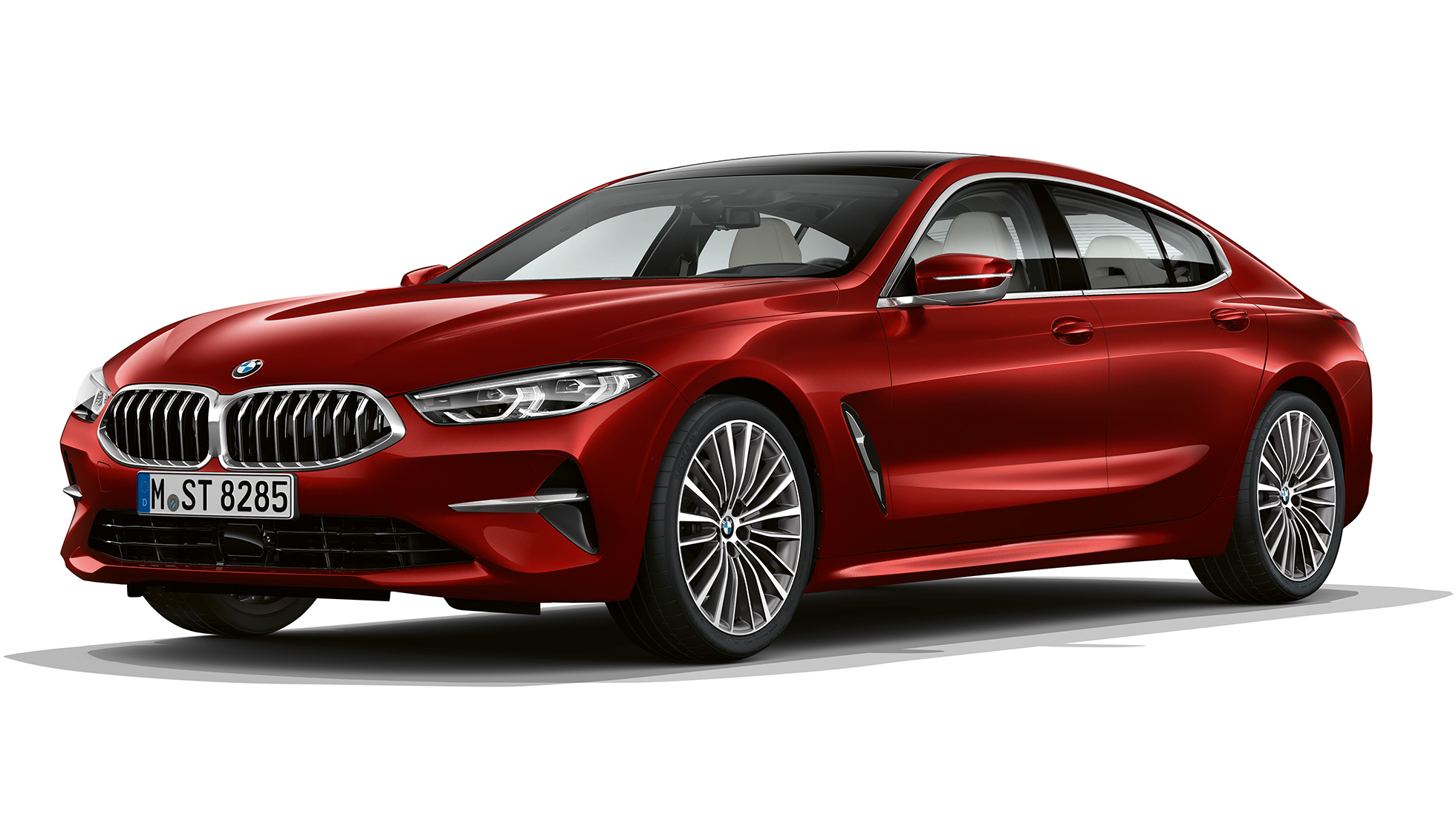 Temel model önden görünüm BMW 8 Serisi Gran Coupé, temel model önden görünüm