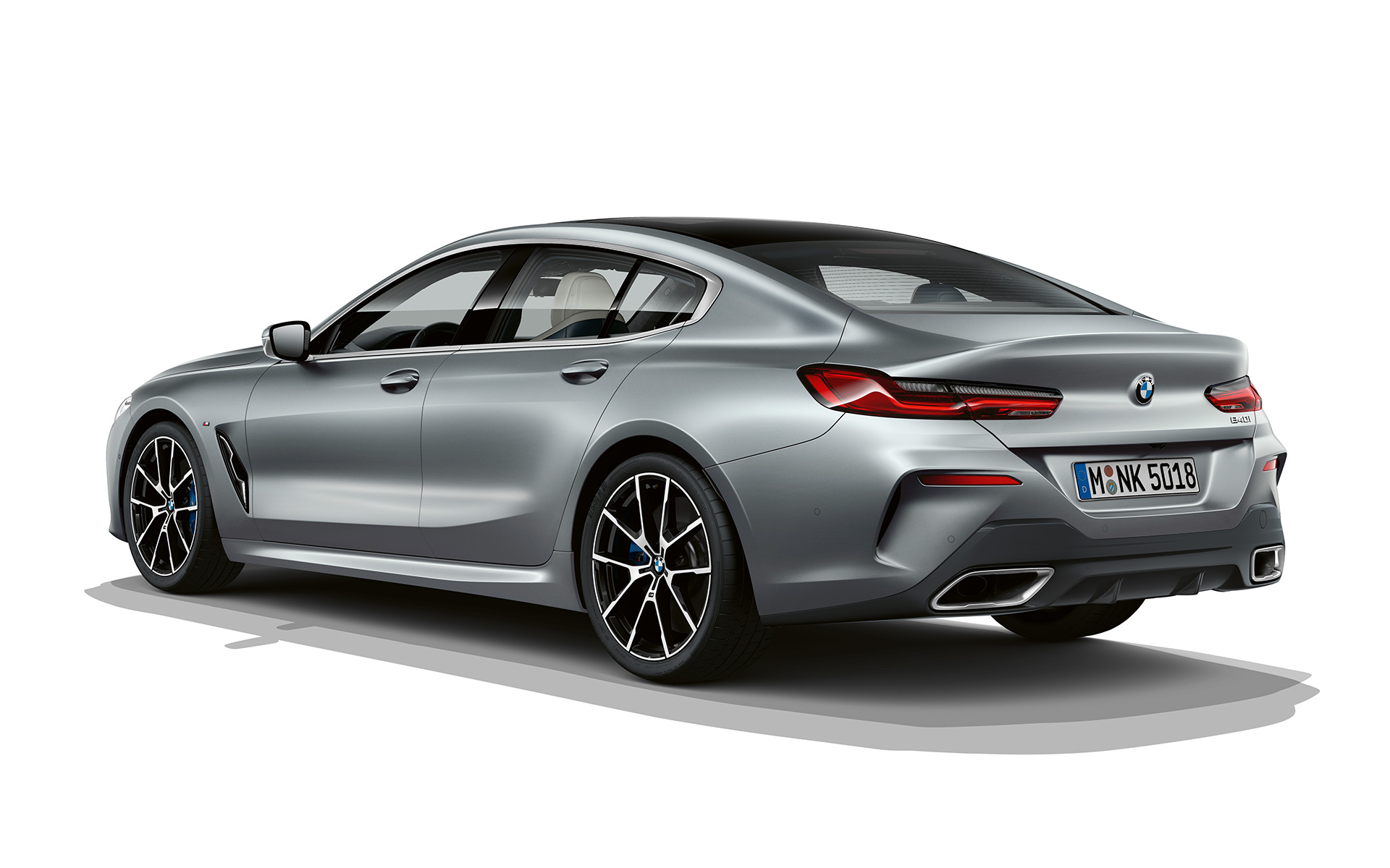 Frozen Temptation, arkadan görünüm BMW 8 Serisi Gran Coupé, Frozen Temptation arkadan görünüm