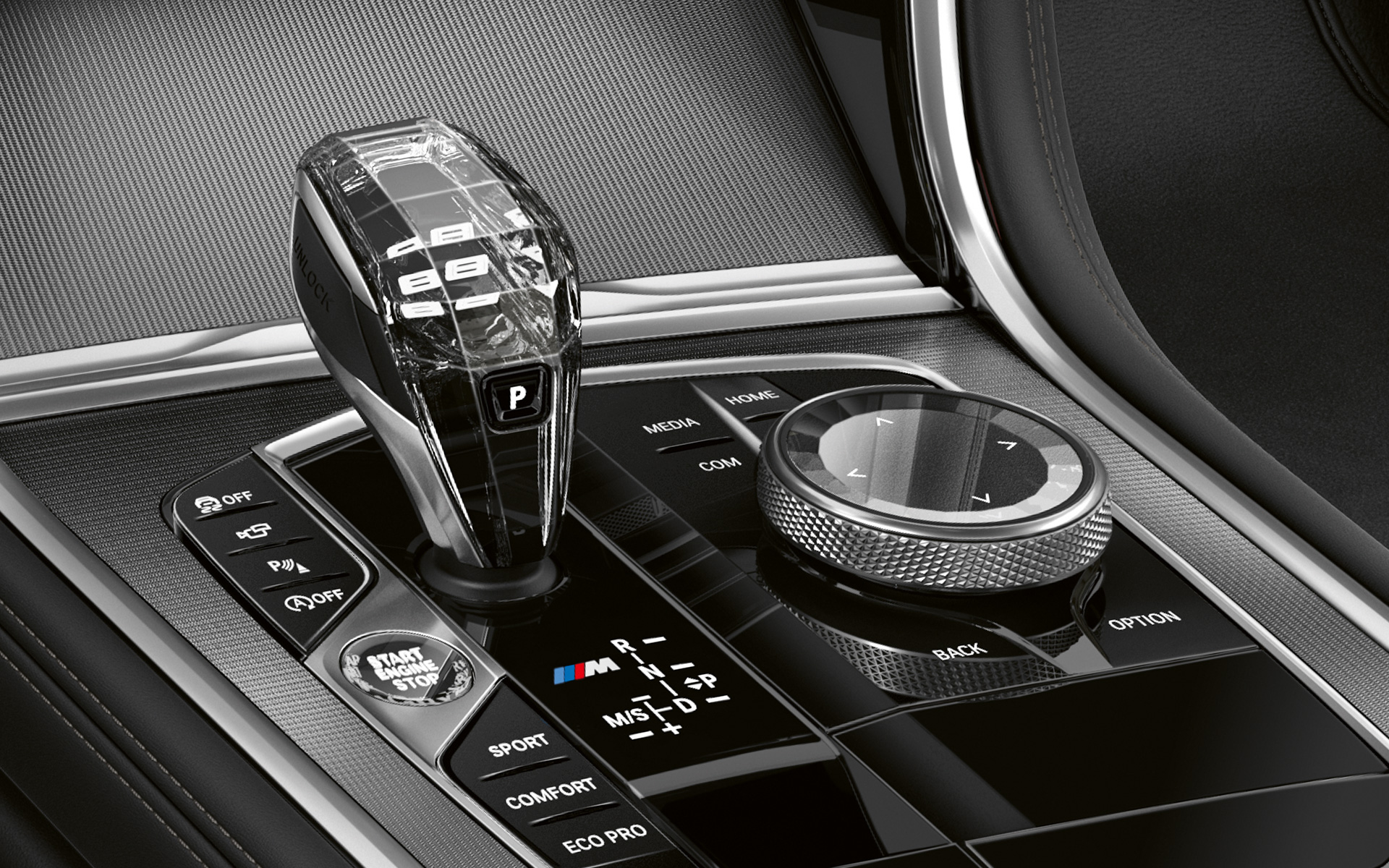Pure Contrast kokpit BMW 8 Serisi Gran Coupé, Pure Contrast kokpit