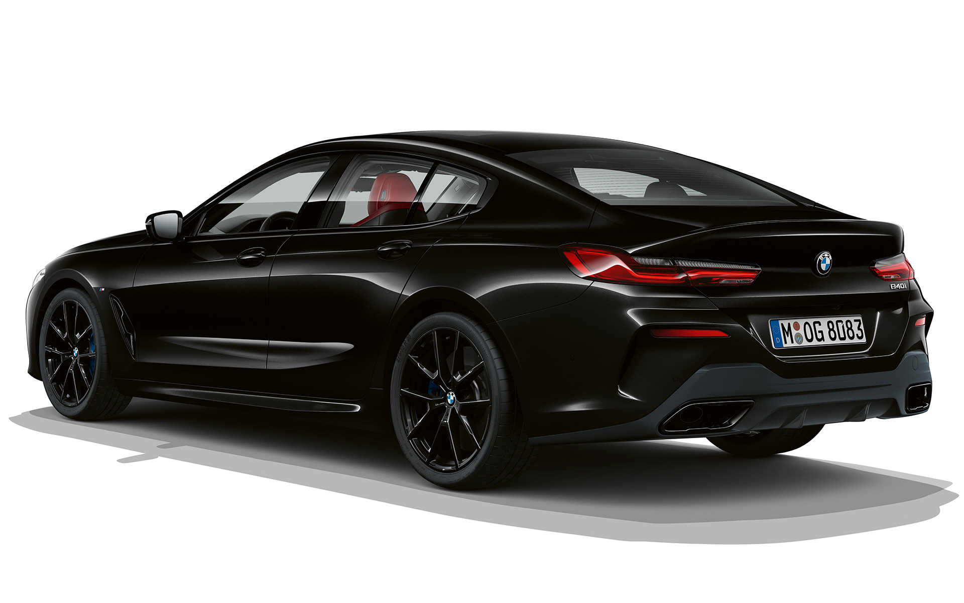 Dark Seduction arkadan görünüm BMW 8 Serisi Gran Coupé, Dark Seduction arkadan görünüm