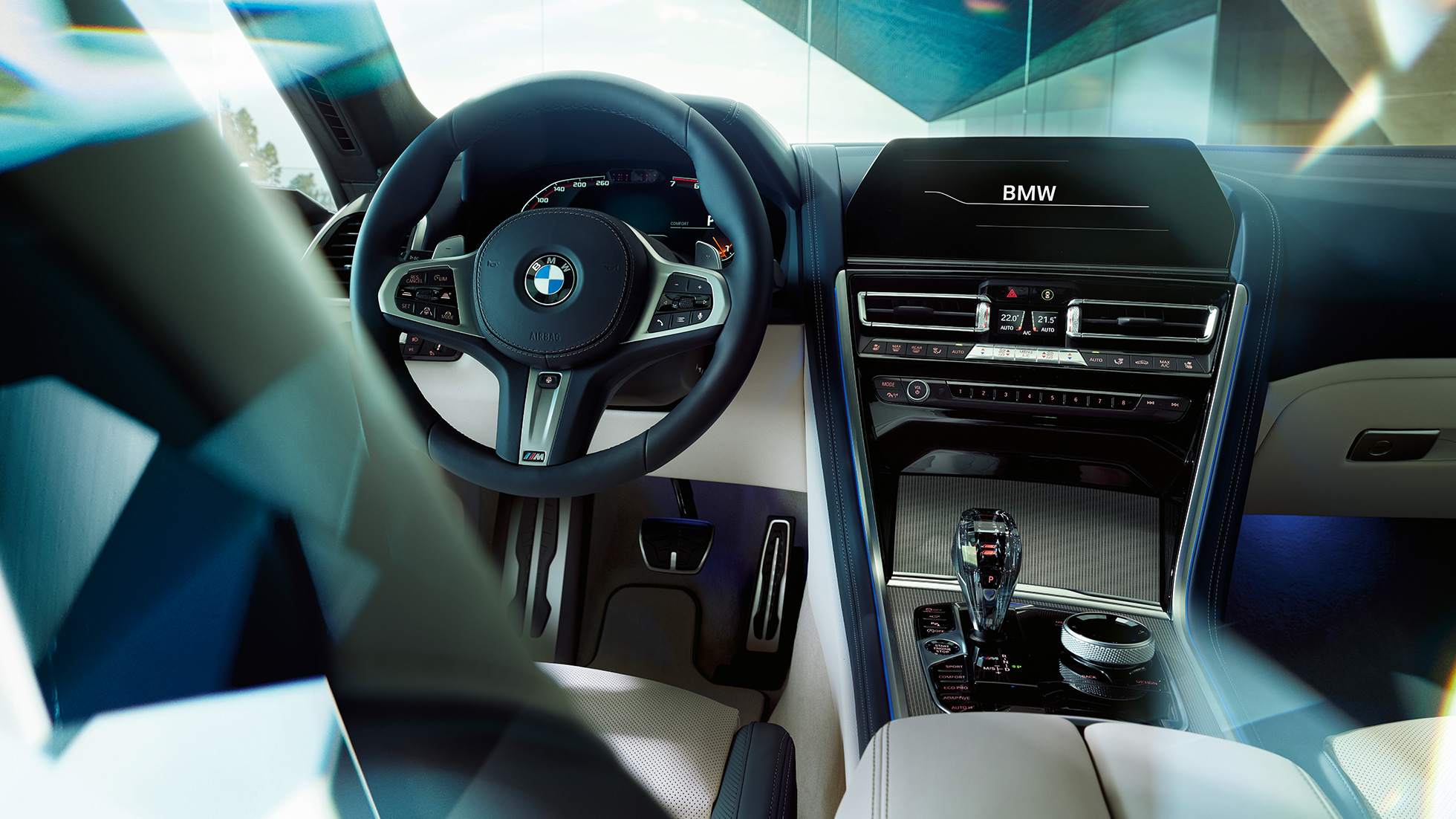 Kokpit tasarımı BMW 8 Serisi Gran Coupé, kokpit tasarımı
