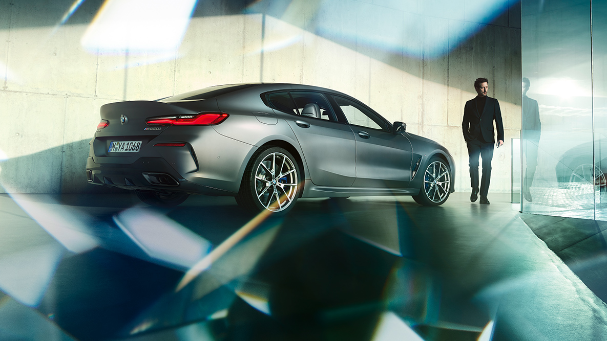 Lüks spor otomobil tasarımı BMW 8 Serisi Gran Coupé, lüks spor otomobil tasarımı