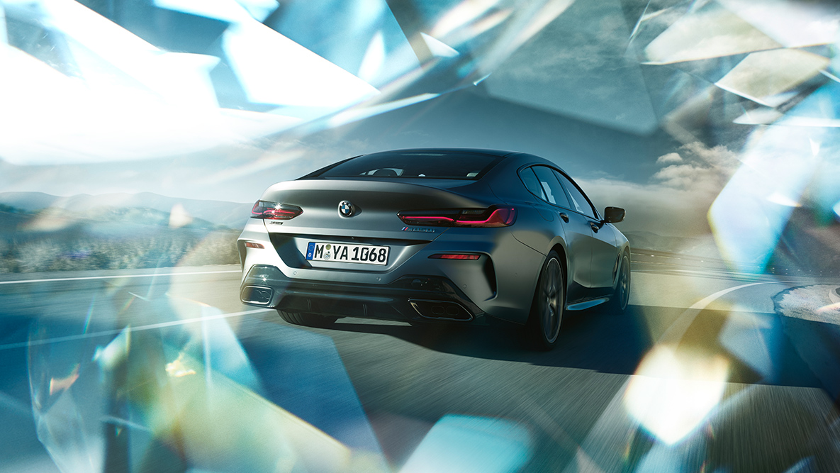 Sürüş dinamikleri xDrive BMW 8 Serisi Gran Coupé, xDrive sürüş dinamikleri