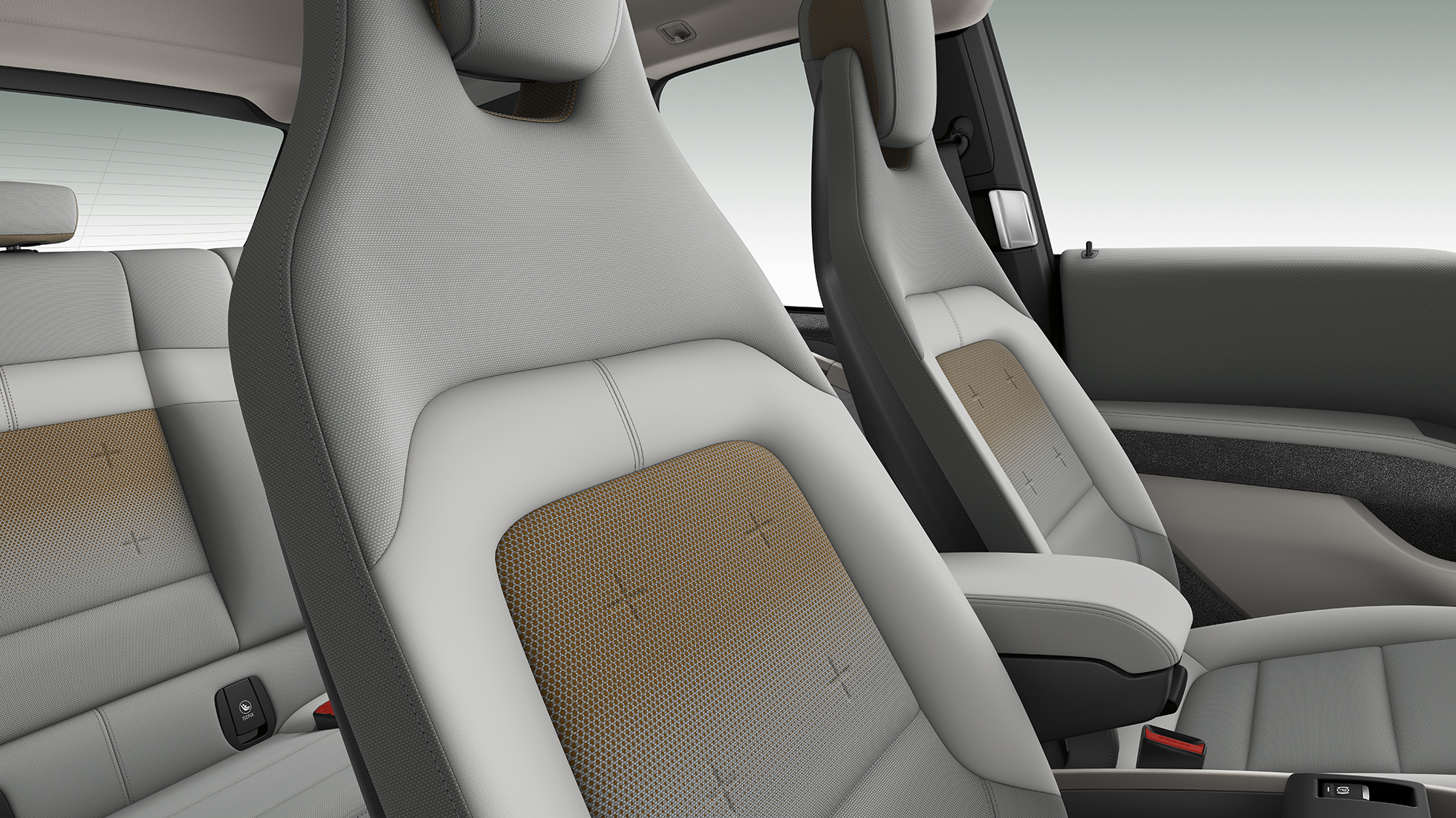 BMW i3, koltuklar BMW i3 I01 iç tasarım, koltuklar