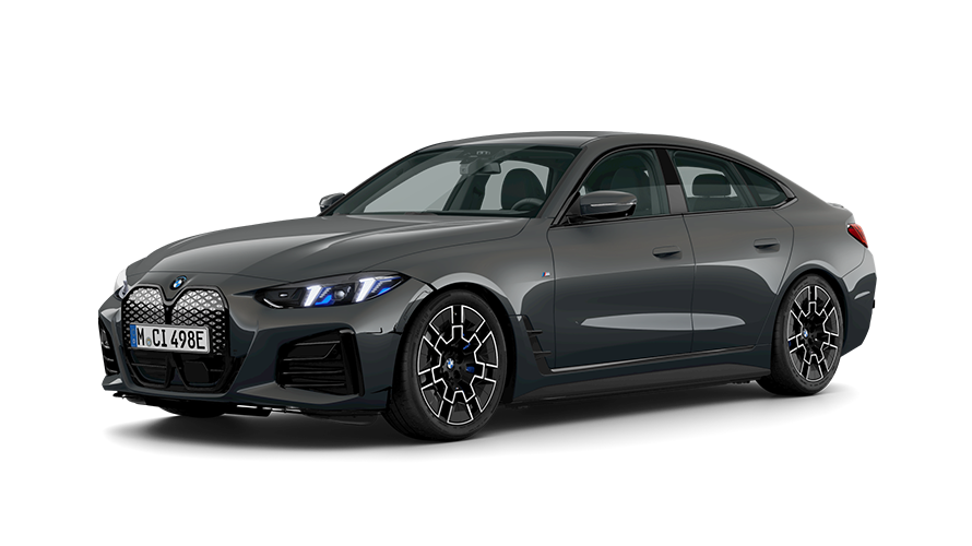 Metalik Gri/Dravit gövde renginde BMW i4 Gran Coupé’nin dış tasarımı Metalik Gri/Dravit gövde renginde BMW i4 Gran Coupé’nin dış tasarımı
