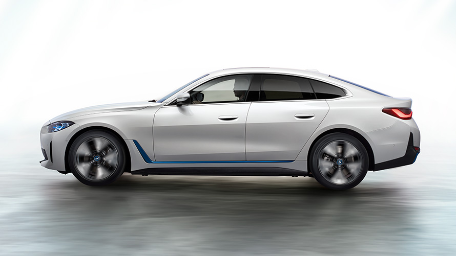 Yeni BMW i4 2021 G26 görüntü 3 Yeni BMW i4 2021 G26 tamamen elektrikli Gran Coupé elektrikli otomobil Sahne görüntüsü 3