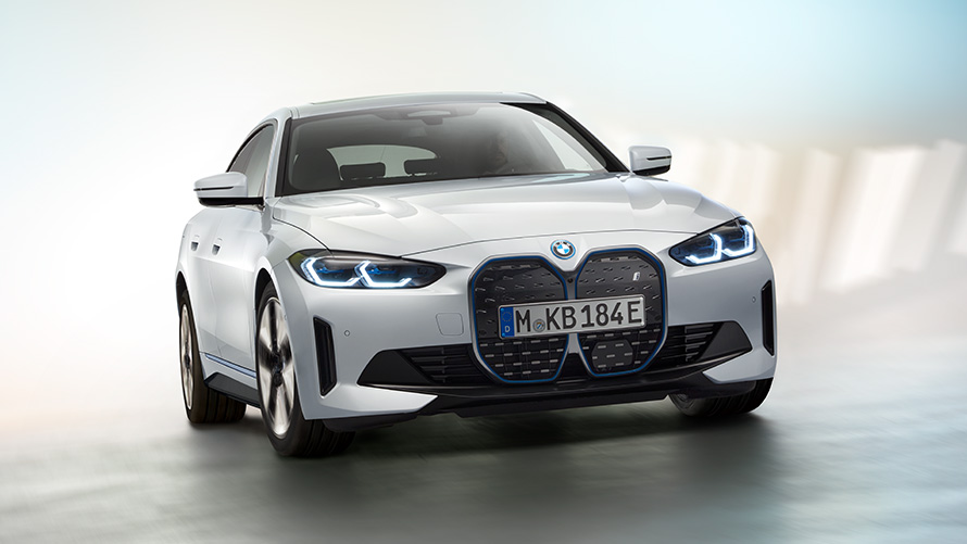 Yeni BMW i4 2021 G26 görüntü 4 Yeni BMW i4 2021 G26 tamamen elektrikli Gran Coupé elektrikli otomobil Sahne görüntüsü 4