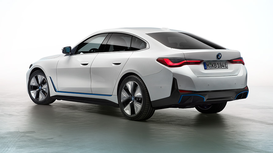 Yeni BMW i4 2021 G26 görüntü 5 Yeni BMW i4 2021 G26 tamamen elektrikli Gran Coupé elektrikli otomobil Sahne görüntüsü 5