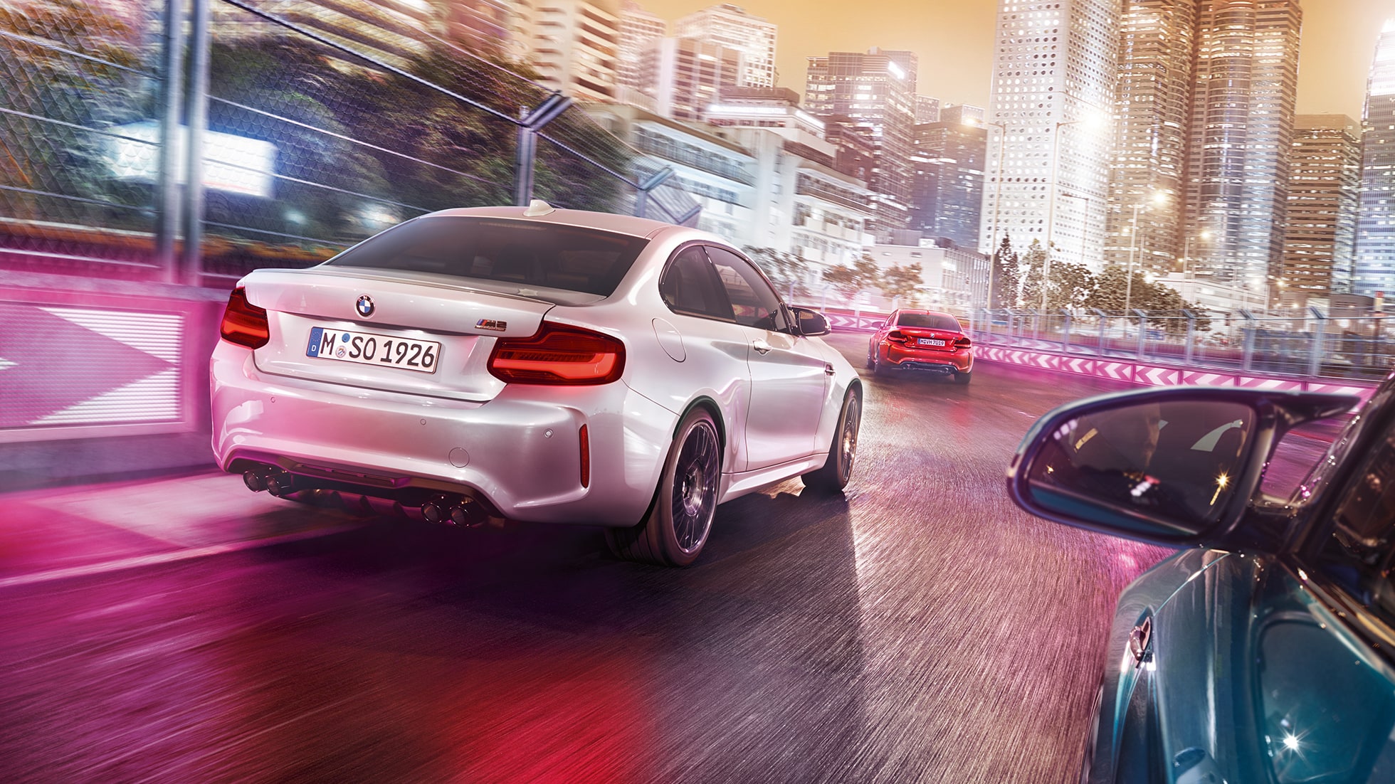 Yürüyen aksam BMW M2 Competition F87 Yürüyen aksam BMW M2 Competition F87 2018 Metalik Gümüş/Hockenheim